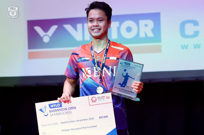 UPDATE Ranking BWF Tunggal Putra Usai Hylo Open 2022: Anthony Sinisuka Ginting Turun, Viktor Axelsen Tetap?