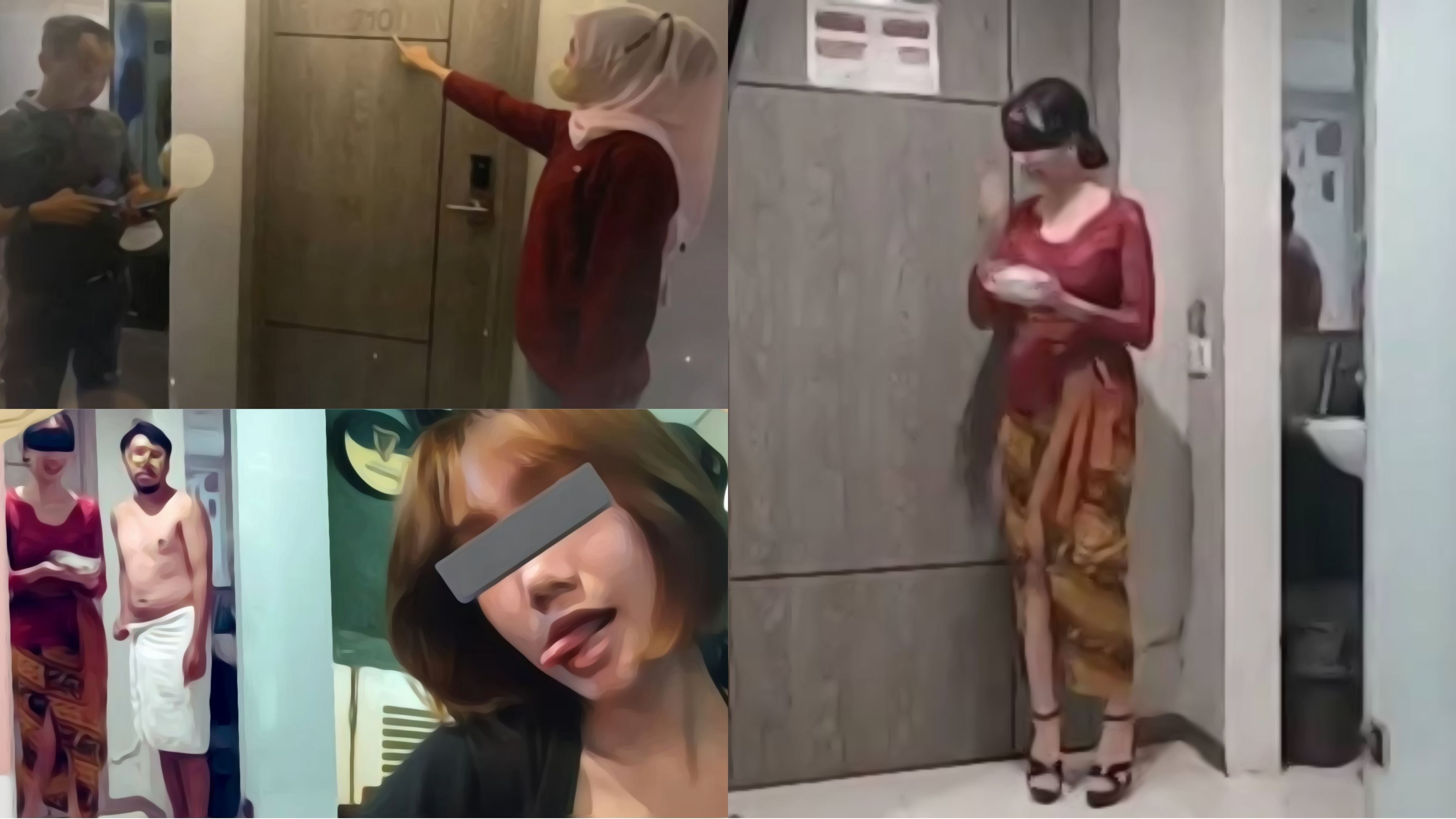 Bukan staf hotel, mengapa wanita pemeran video syur di sebuah hotel di Surabaya pakai kebaya merah? Teka-teki akhirnya terjawab.