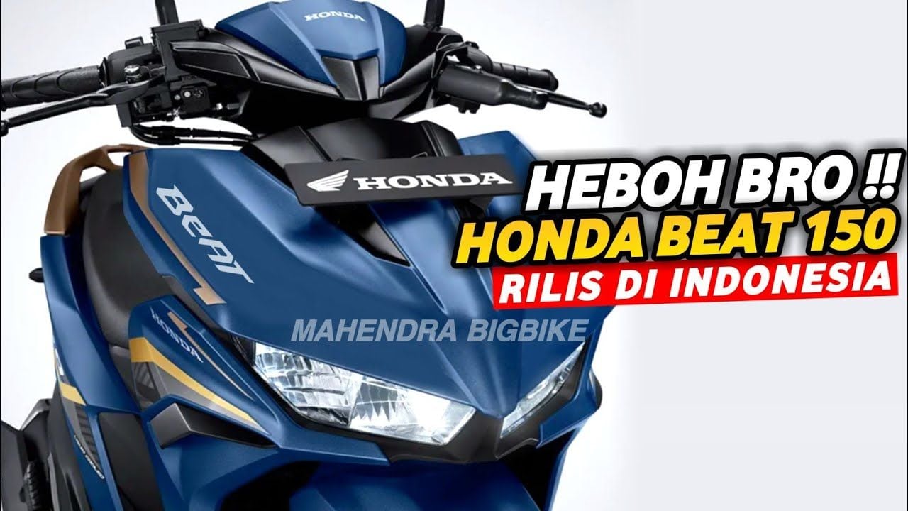 New Honda BeAt 2023 Gemparkan Dunia Otomotif Tanah Air? Mesin 150cc ...