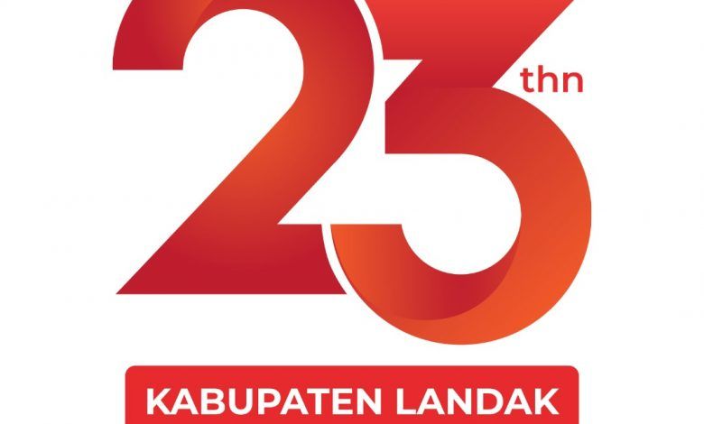 Logo Pemkab Landak HUT 23