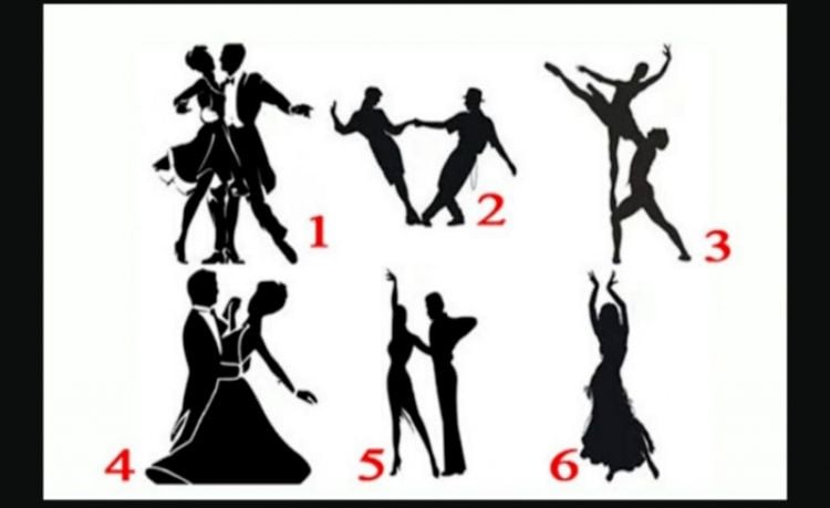 Tes kepribadian, pilih satu dari pasangan menari berikut ini.