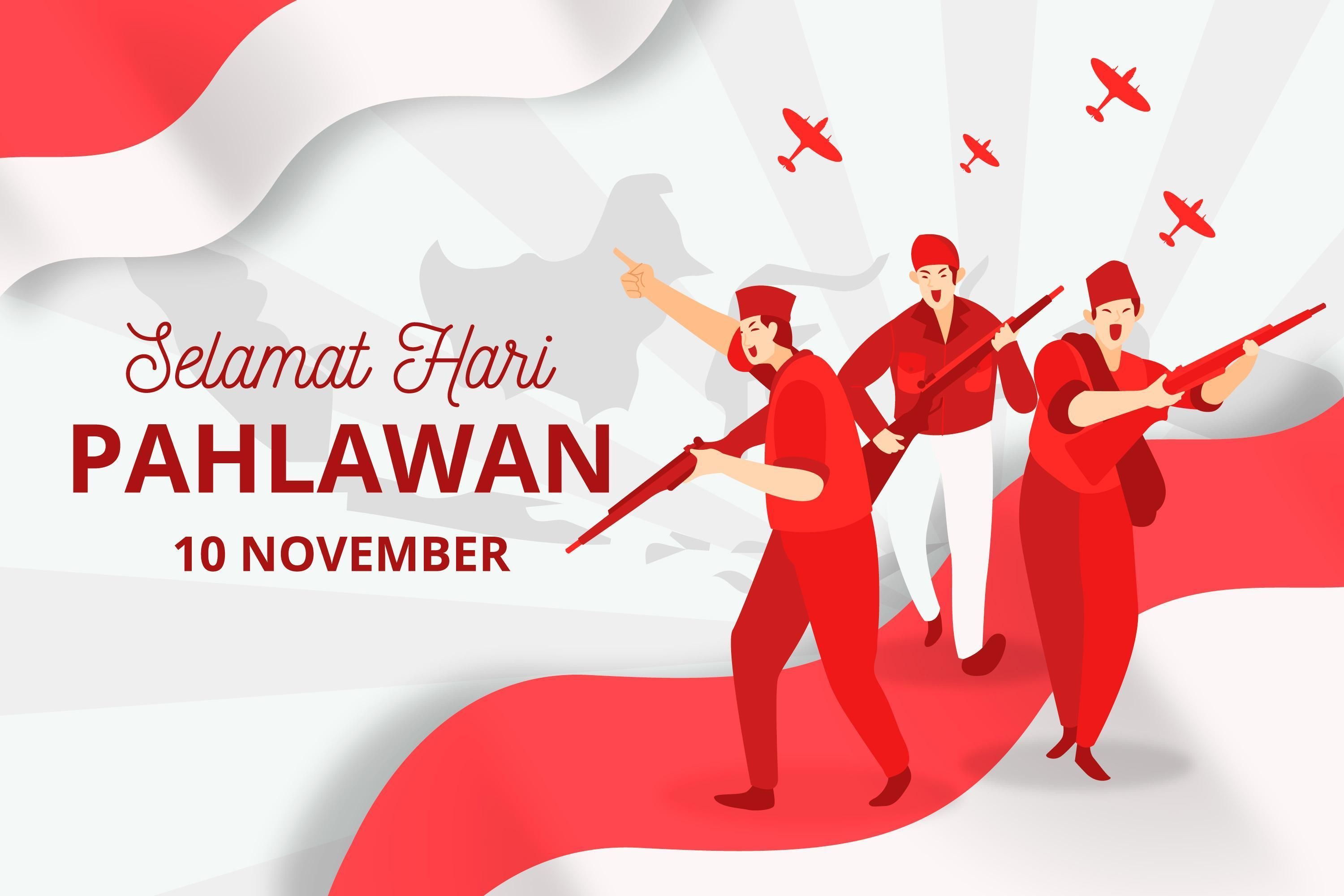 Poster Ucapan Selamat Hari Pahlawan Nasional November Yuk Sexiz Pix