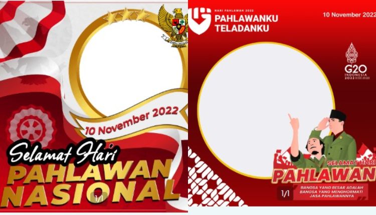TERKINI! 11 Link Twibbon Hari Pahlawan 10 November 2022, Cocok Diunggah