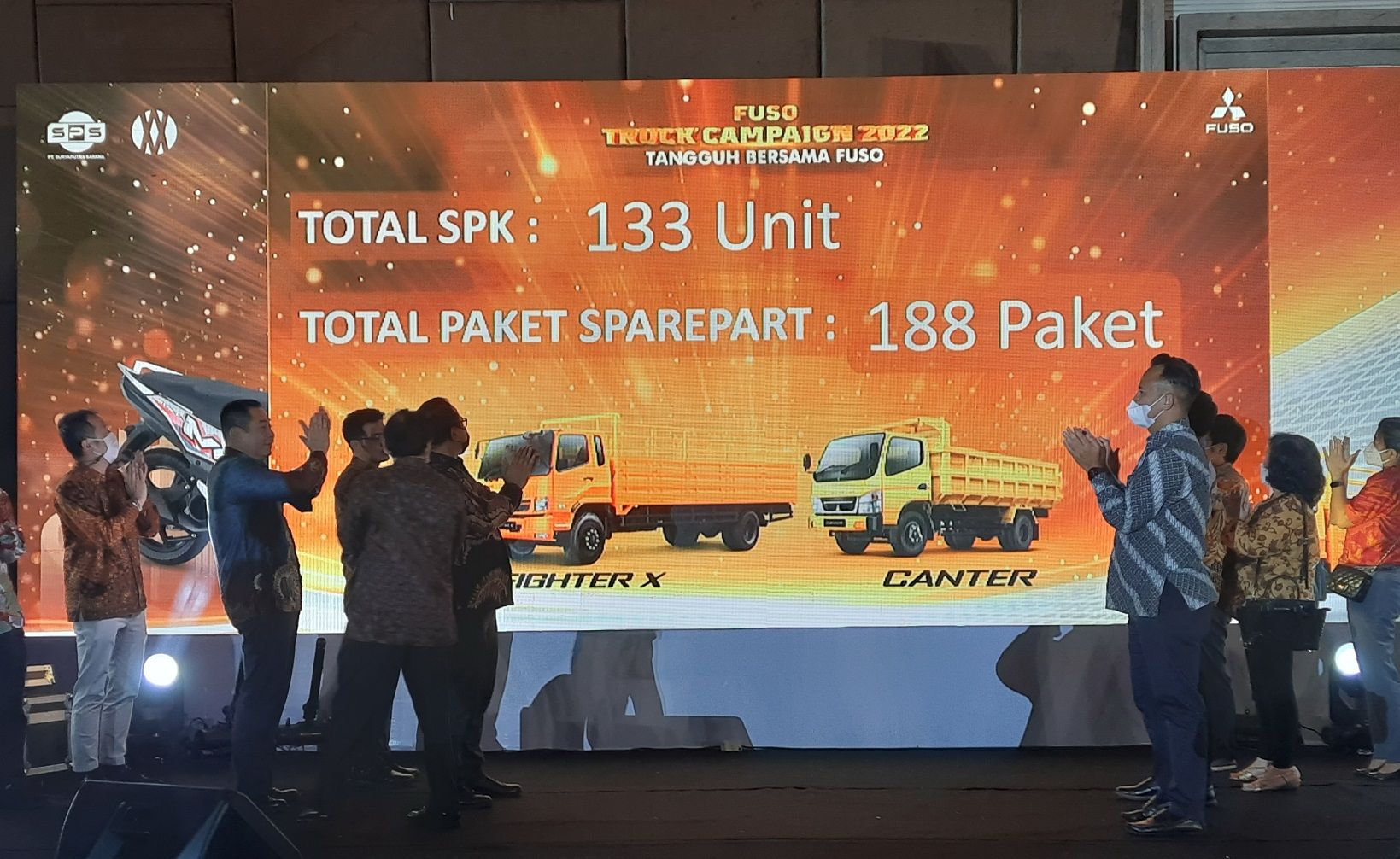 Digelar dengan konsep interaktif, Truck Campaign 2022 yang digelar di Bandung berlangsung sukses dan meriah./ 
