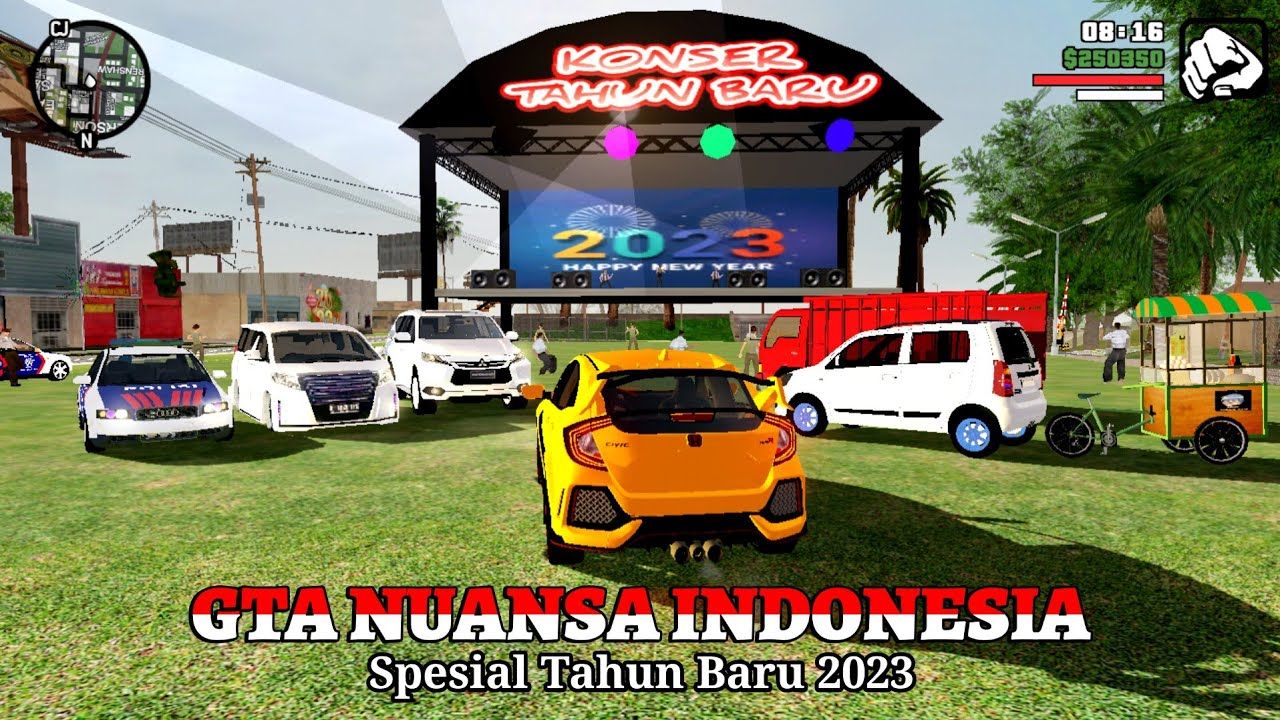 Ilustrasi GTA San Andreas Indonesia APK DATA 2.10