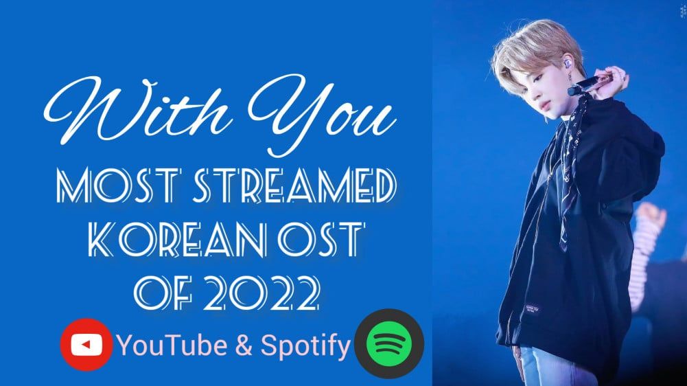 Jimin BTS mencatat sejarah di YouTube lewat lagu "With You".* 