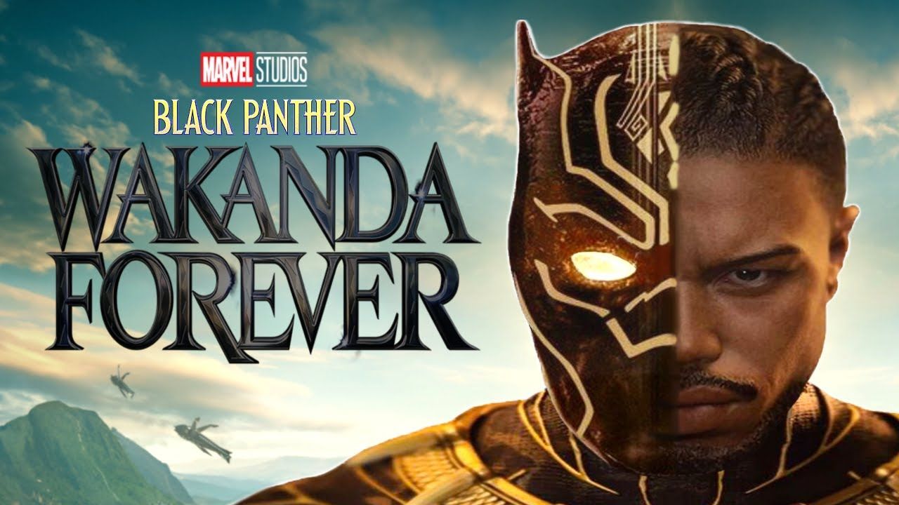 Ilustrasi poster Black Panther Wakanda Forever (2022)
