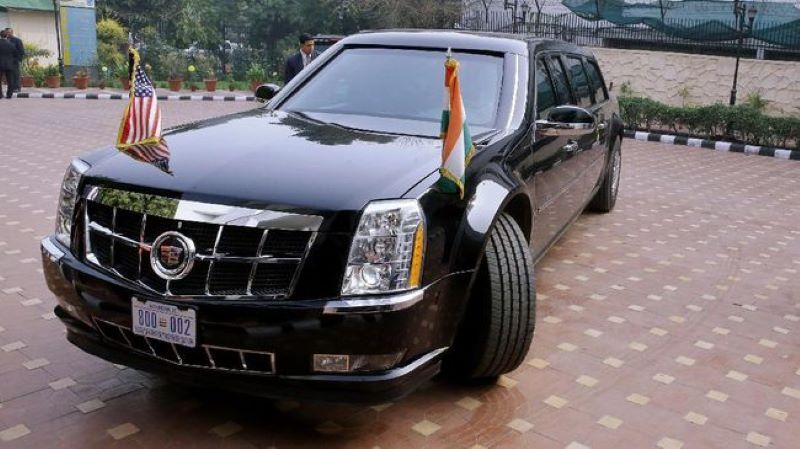 Mobil Presiden Amerika Serikat, The Beast yang dikenal juga sebagai Cadillac One.