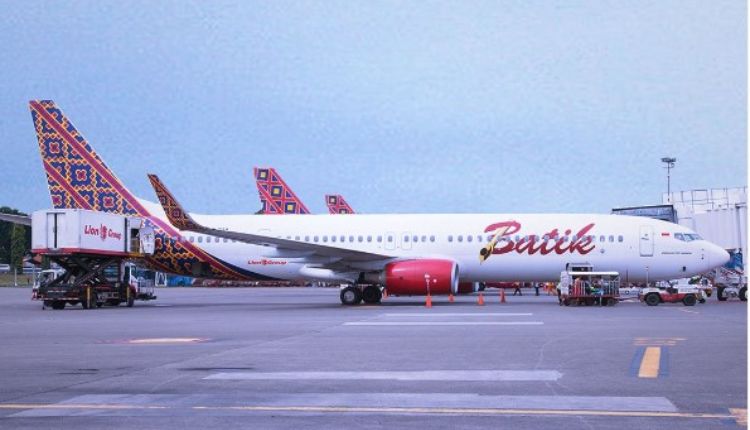 Maskapai penerbangan Batik Air.