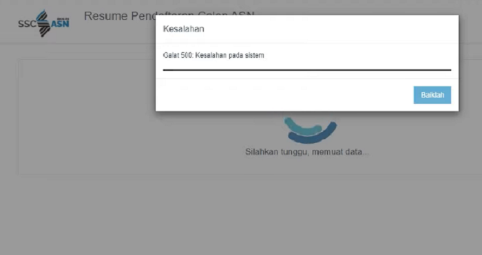 Jika SSCASN Error, Ini Link Pengumuman PPPK Guru 2022