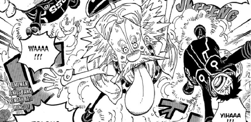 Isi full spoiler One Piece 1072 Raw Scan terungkap sosok asli Stussy anggota CP0 dan link baca manga chapter terbaru bahasa Indonesia di MangaPlus.
