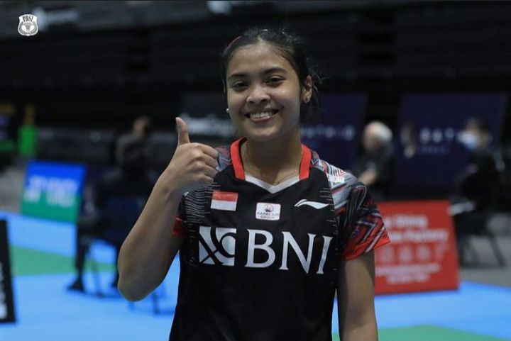 Tunggal putri  Gregoria Mariska Tunjung menjadi salah satu dari 7 wakil Indonesia yang akan tampil di babak 16 besar Swiss Open 2023 hari ini
