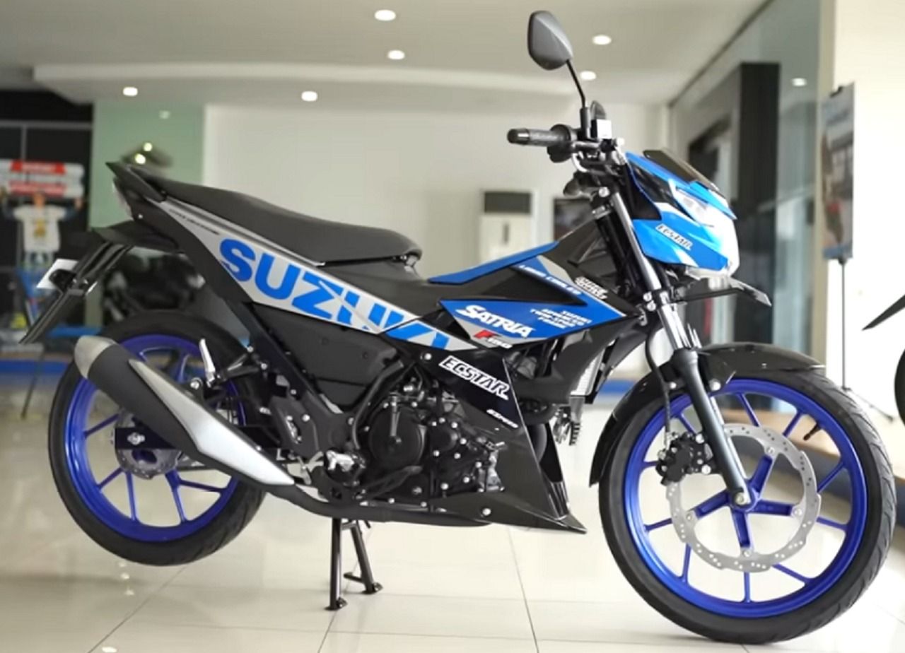 Motor Suzuki Satria F150 terbaru