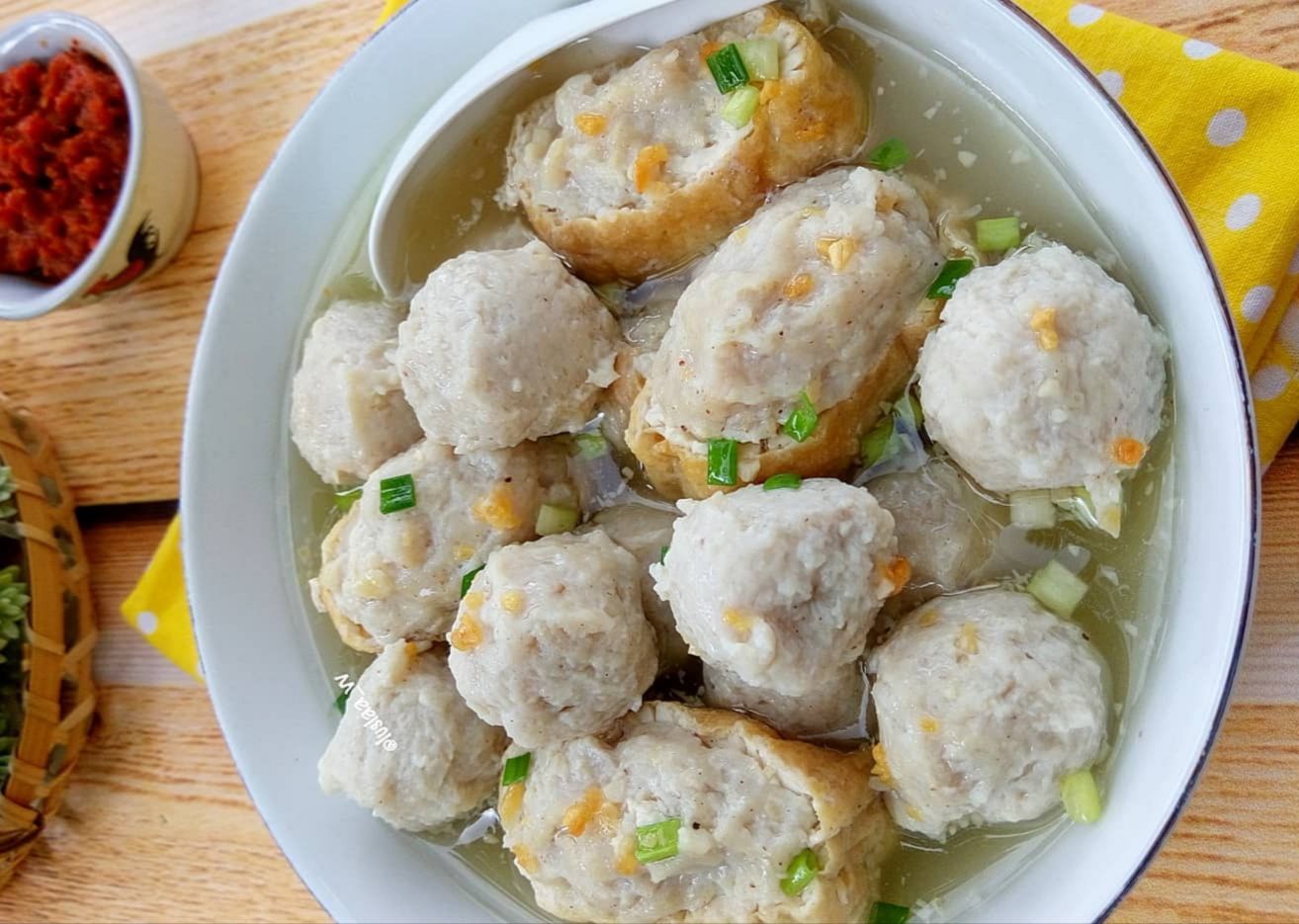 Awas Ngiler Resep Sup Bakso Tahu Isi Dengan Kuah Segar Dan Gurih