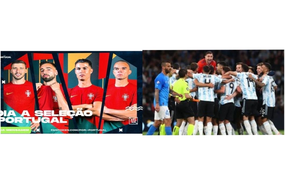 Portugal dan Argentina sama - sama pesta gol
