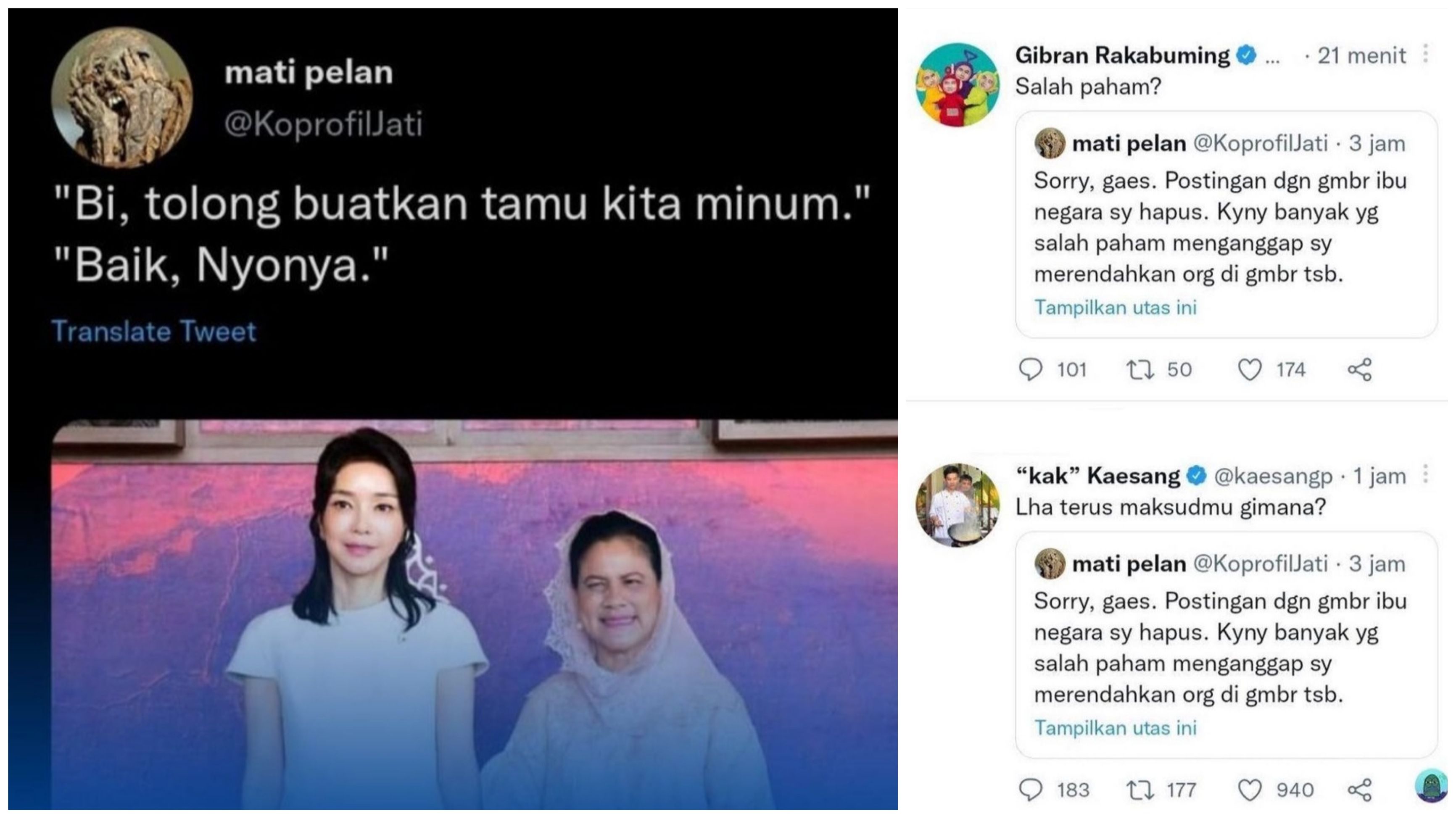 Direktorat Tindak Pidana Siber Bareskrim Polri tengah menyelidiki identitas akun yang menghina Ibu Negara Iriana Jokowi.*