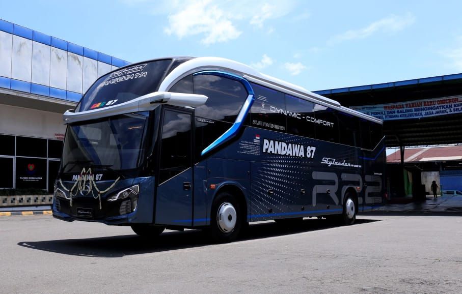 Bus Terbaru dari PO Pandawa 87