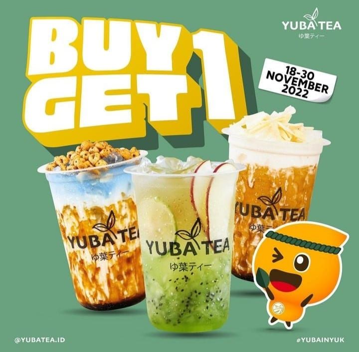 yuba tea buy 1 get 1
