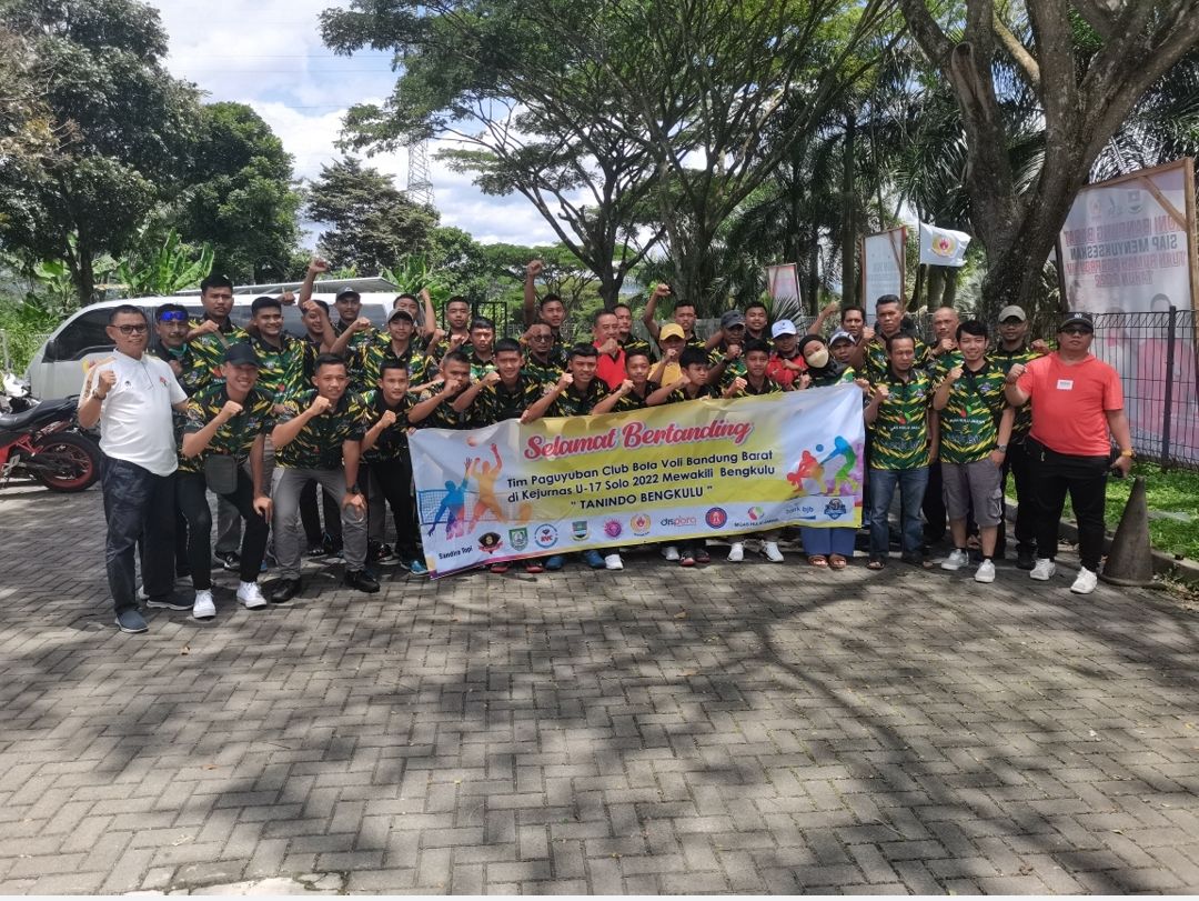 Ikuti Kejurnas Voli U-17, Paguyuban Club Voli Bandung Barat Dilepas Ketum KONI, Perwakilan Dispora dan DPRD KBB