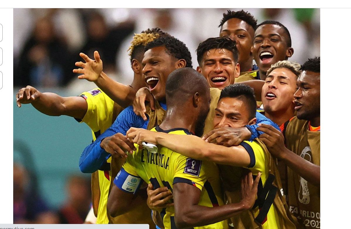 Hasil Piala Dunia Qatar 2022: Valencia Bawa Ekuador Buka Kemenangan Perdana Atas Qatar 2-0