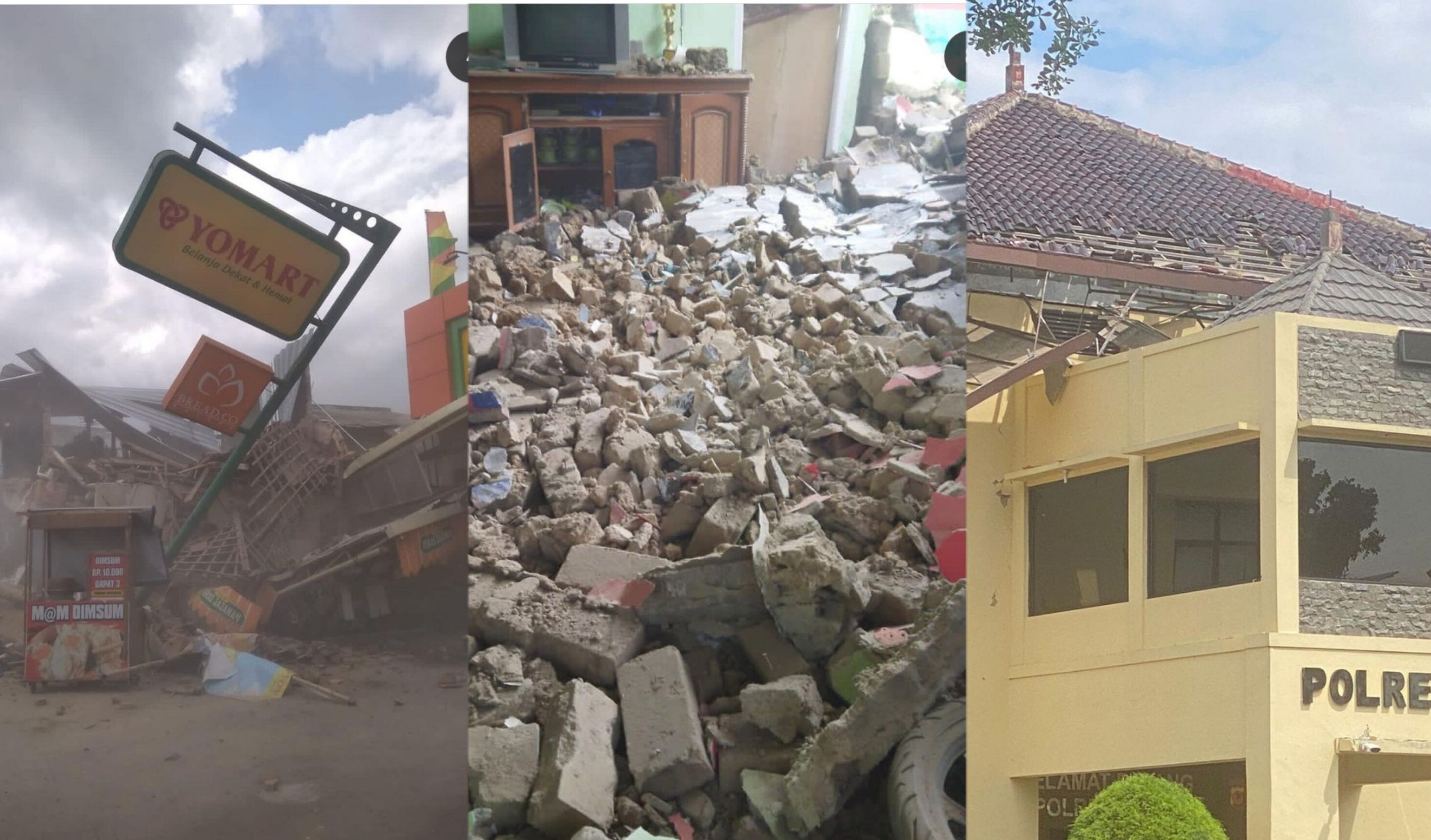 Gempa Bumi dengan Pusat di Cianjur, Jawa Barat, Dirasakan di Beberapa