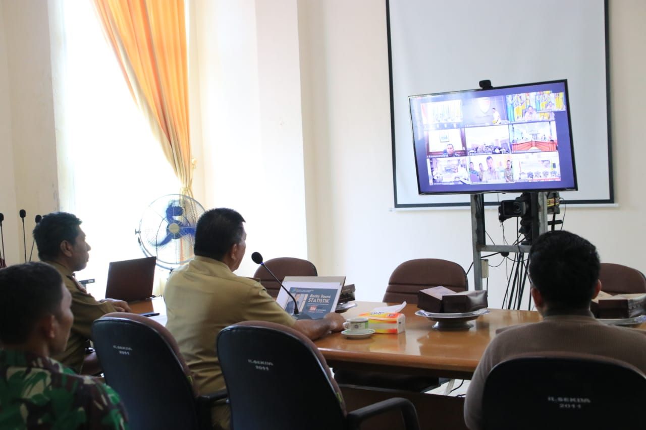  Video conference Rapat Koordinasi (Rakor) Pengendalian Inflasi di Daerah - Kabupaten Bulukumba dan DKI Jakarta inflasi terendah  di Indonesia,  ternyata begini strateginya 