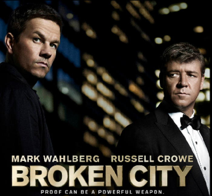 Poster Film Broken City yang ditayangkan di Bioskop TransTV.