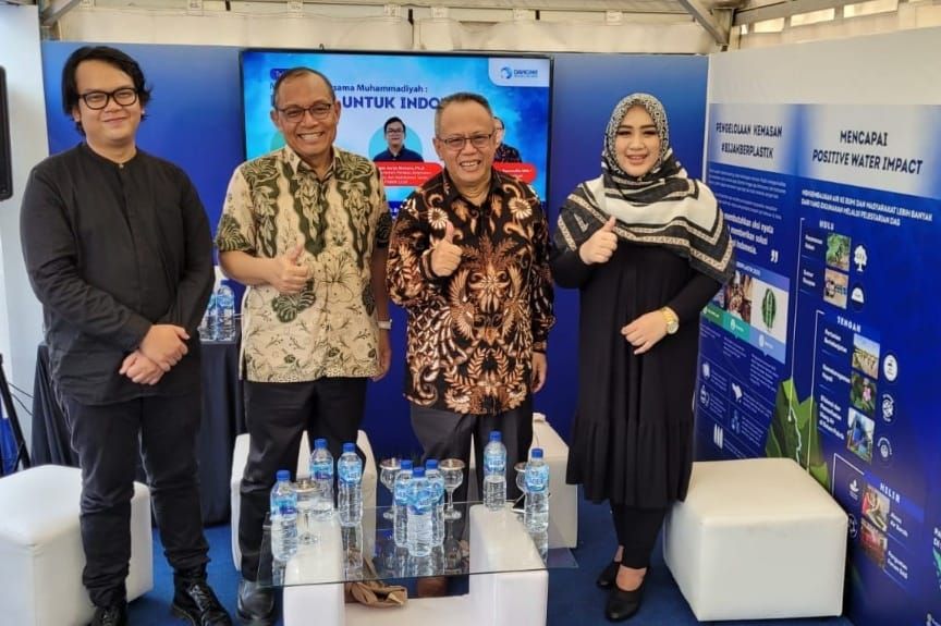 Danone dan Muhammadiyah berkolaborasi lakukan edukasi kesehatan lingkungan