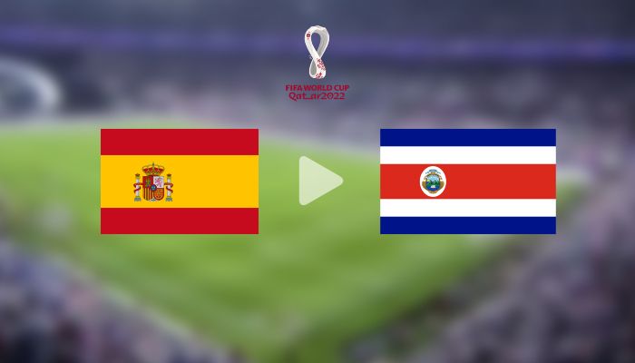 LINK Nonton Streaming Spanyol VS Kosta Rika Grup E Piala Dunia Qatar 23 November 2022 Pukul 23.00 WIB
