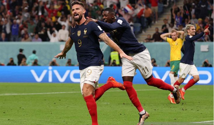 AWAL INDAH Prancis di Piala Dunia 2022 Qatar Raih Kemenangan 4-1 atas Australia