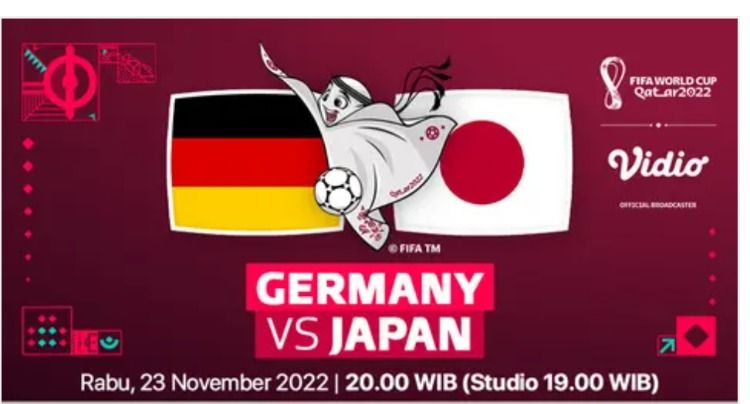 Piala Dunia 2022: Prediksi Pertandingan dan Link Live Streaming Jerman vs Jepang, Rabu 23 November 2022.