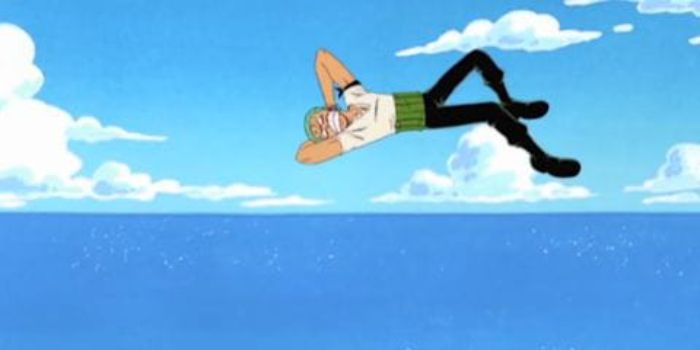 Momen Kocak Luffy yang mengundang gelak tawa penggemarnya dengan Menjatuhkan Zoro dari Kapal