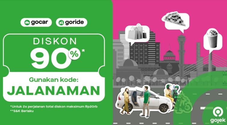 Kumpulan kode promo Gojek hari Kamis, 23 Maret 2023, dapatkan diskon hingga 90 persen di awal Ramadan 