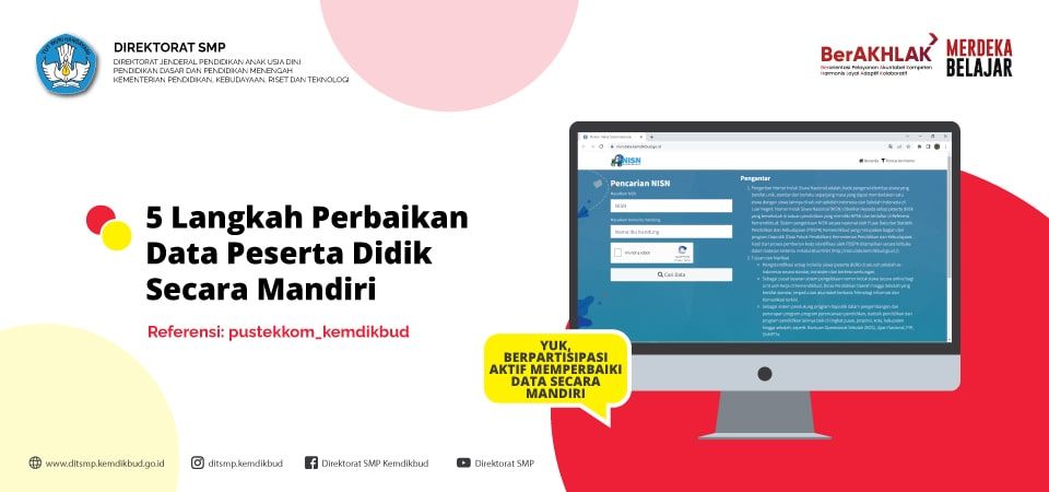 Data Peserta Didik Anda Salah? Simak Cara Memperbaiki Secara Mandiri ...