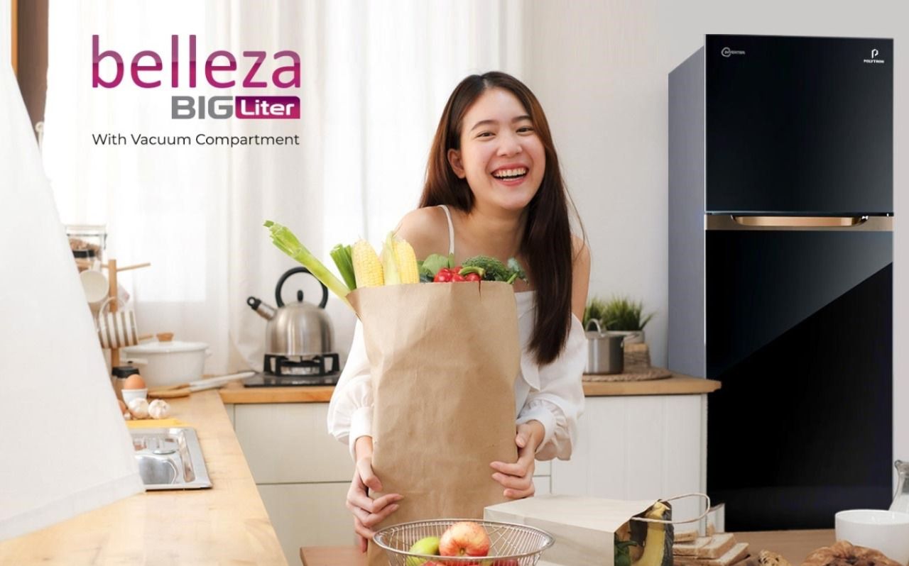 POLYTRON menawarkan promo pembelian berupa cashback untuk setiap transaksi kulkas Belleza Big Liter.
