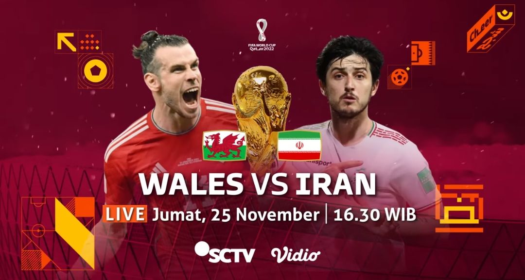 prediksi laga seru antara Wales vs Iran Malam Ini