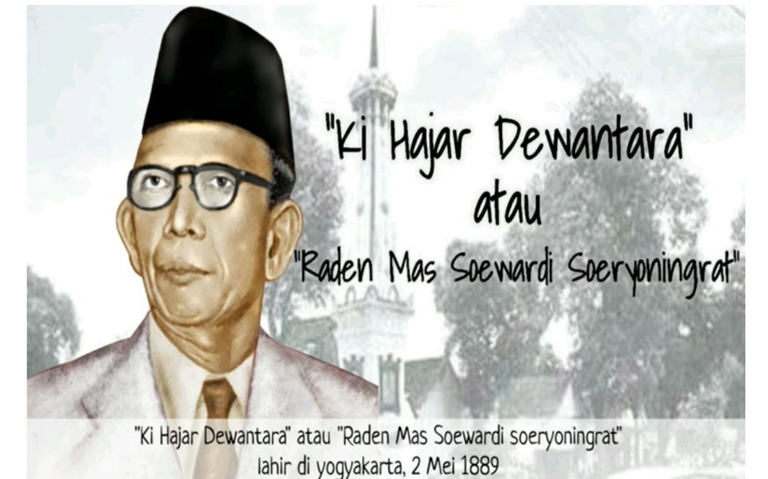 Ilustrasi foto pahlawan nasional Ki Hajar Dewantara