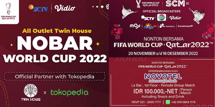 CEK! Tempat Nobar Piala Dunia Terdekat 2022, Cek Lokasi Nonton Bareng ...