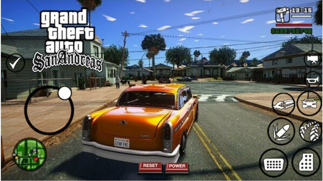 Ilustrasi misi Taxi di dalam Game GTA San Andreas versi PC