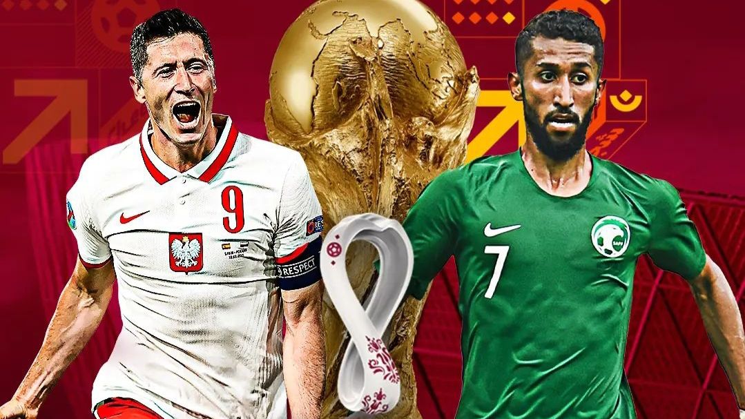 Jadwal Polandia vs Arab Saudi di Piala Dunia 2022 hari ini, 26 November 2022, siaran langsung SCTV, cek jam tayang, dan link live streaming.
