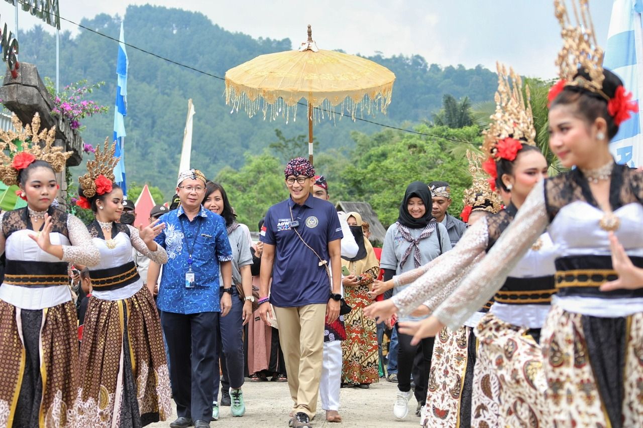 Anugerah Desa Wisata Indonesia (ADWI) 2022 yang diselenggarakan oleh Kementerian Pariwisata dan Ekonomi Kreatif