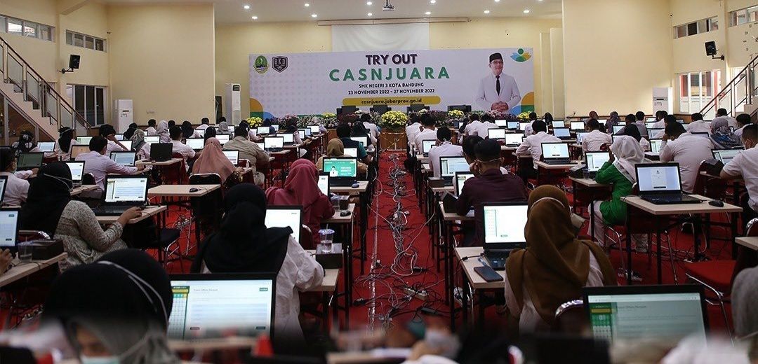 Ilustrasi seleksi CASN PPPK dan PNS Tahun 2023