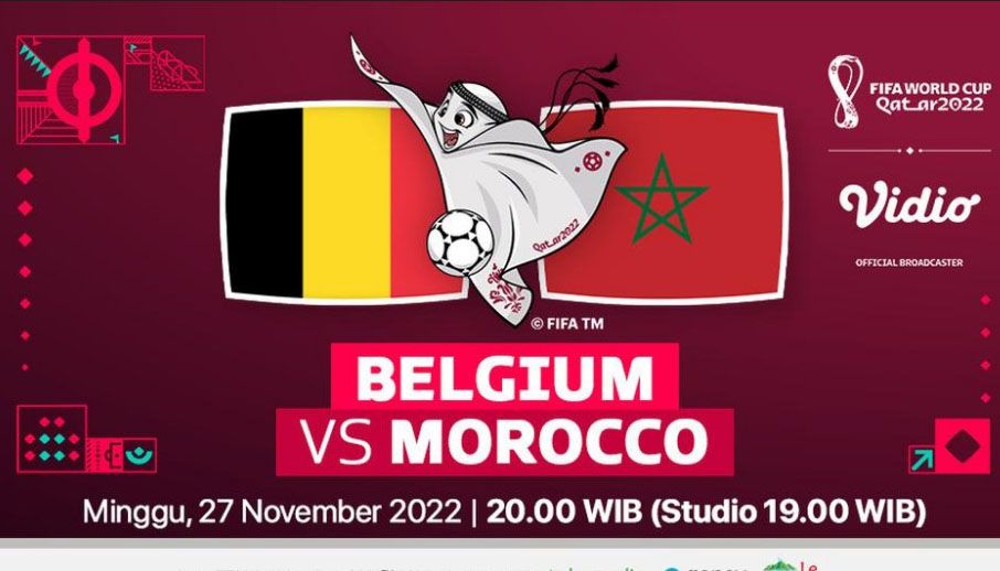 Hasil Lengkap Belgia vs Maroko Piala Dunia 2022.
