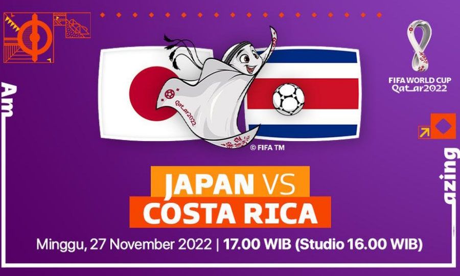 Hasil Babak Pertama Jepang vs Kosta Rika Piala Dunia 2022
