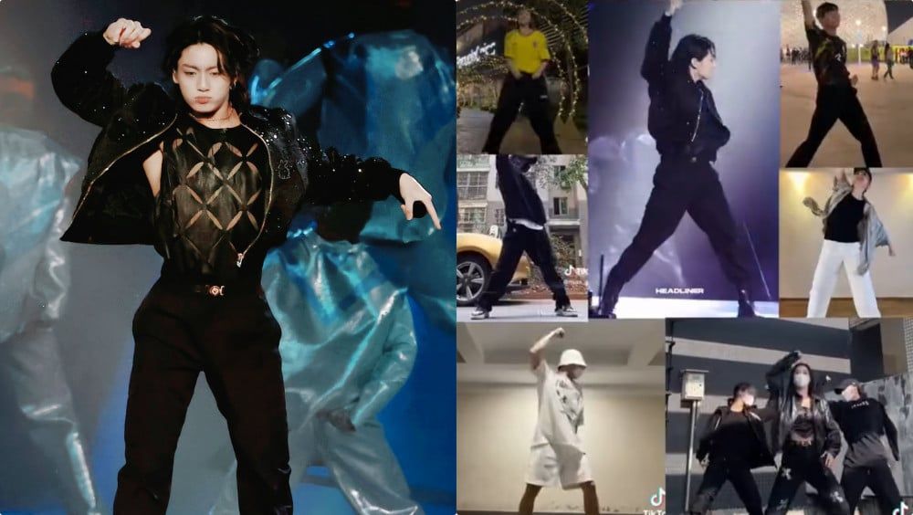 Dance Break Jungkook BTS diikuti oleh para ARMY di seluruh dunia.*  