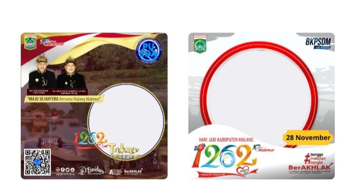Twibbon Hari Jadi Kabupaten Malang 2022: Frame Foto Terunik untuk Dipasang di Media Sosial.