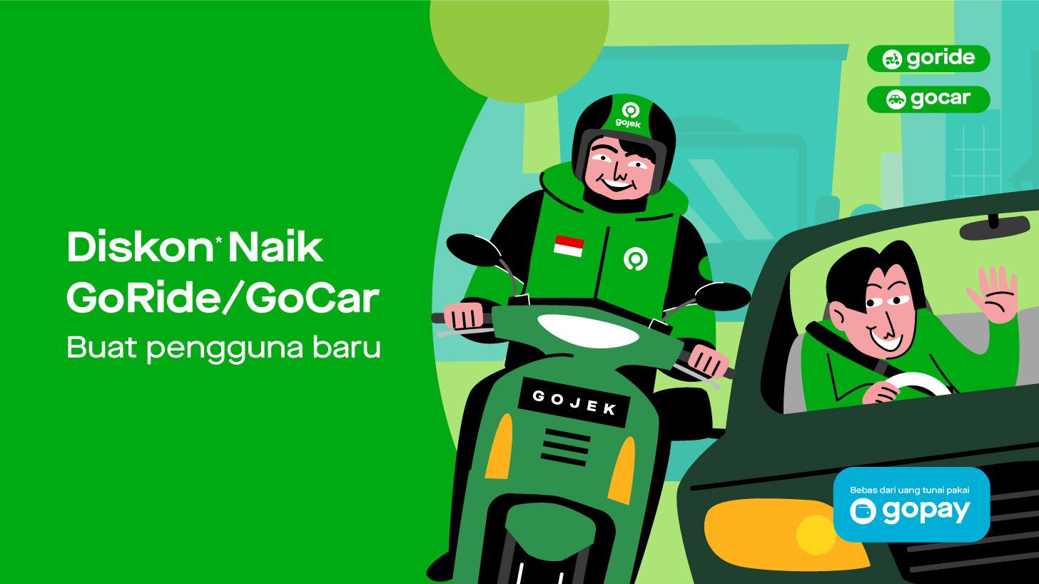 Rincian kode promo Gojek hari ini, Sabtu 25 Maret 2023, ada diskon hingga 90 persen.