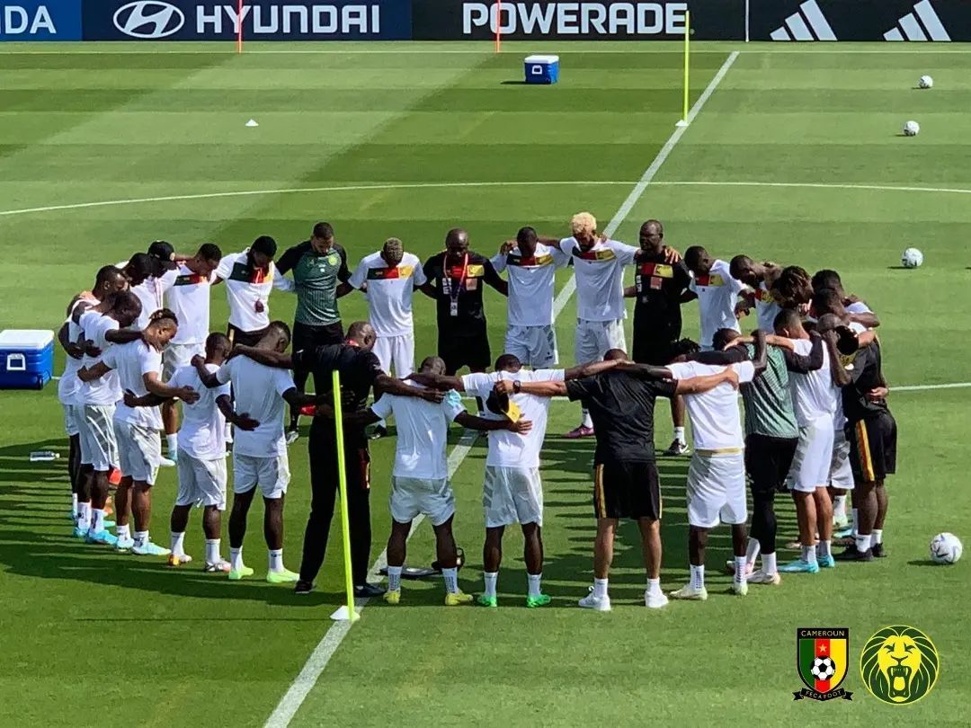 Timnas Kamerun yang berlaga di Piala Dunia 2022.