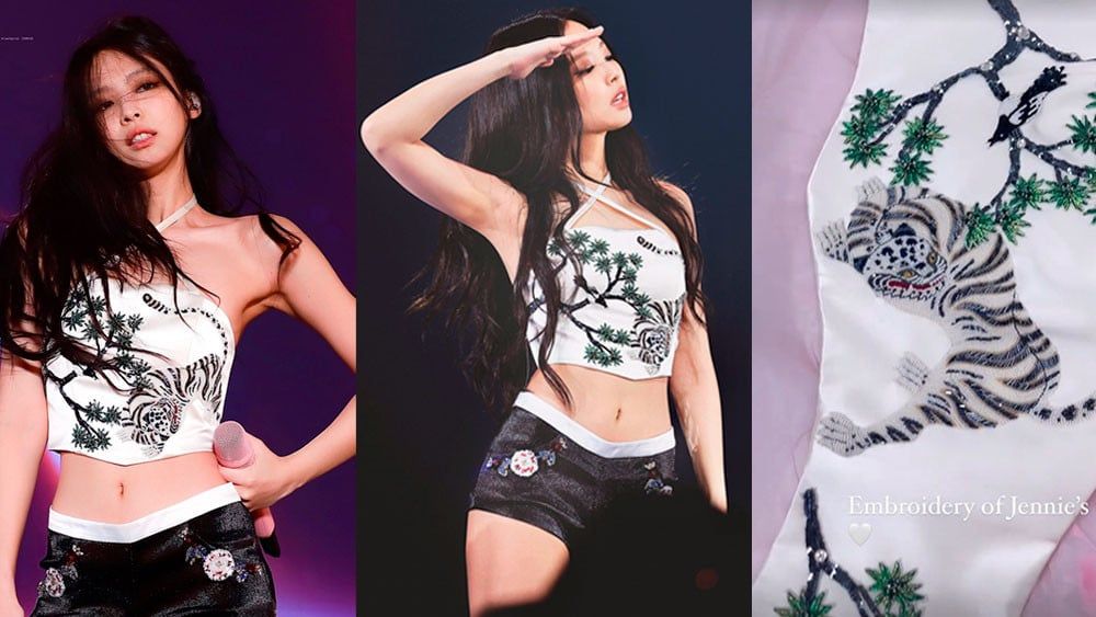 Busana yang dikenakan Jennie BLACKPINK menberminkan budaya Korea Selatan.*  