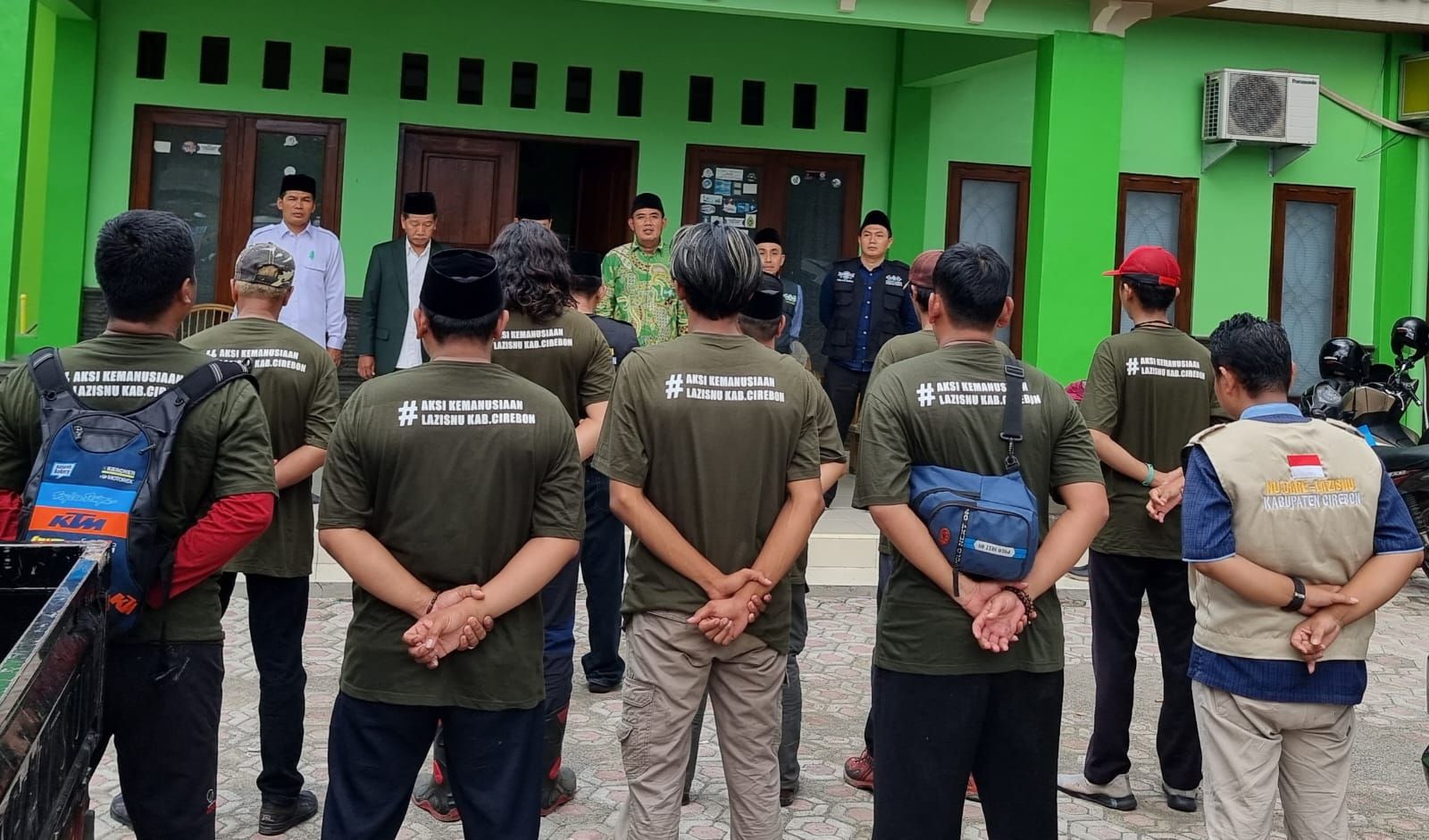 Berikut ini nasihat pembina LAZISNU PCNU Kabupaten Cirebon saat melepas 6 relawan ke Cianjur